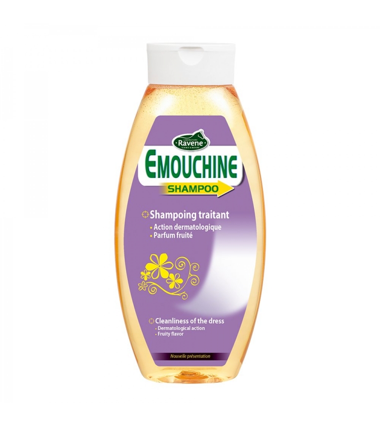 shamoing anti-mouches chevaux emouchine ravene shampoo